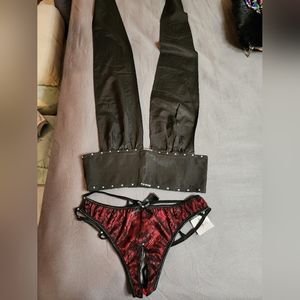 New! Open panties with sexy top